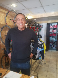 Philippe bike mechanic.
